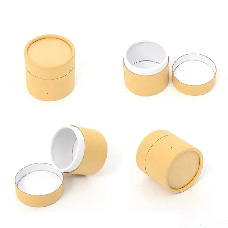 Star Packing Fancy Custom Chocolate Coffee Beans Round Paper Cylinder Hot Sale Product Gift  Paper Packaging Box