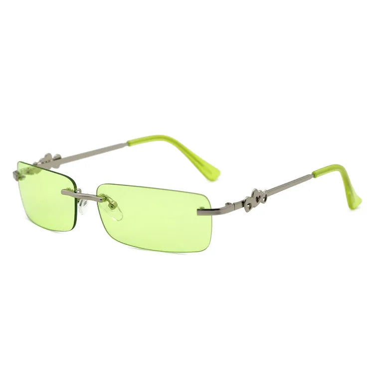 VIFF HM21185 Rimless Rectangle Shades Women Sunglasses 2025