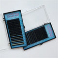GLAMMLASH Factory Price Classic Single Lashes Matte Black 7-15mm 15-20mm 20-25mm Mix Length Eyelash Extension