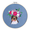 Whimsical Woodland Retreat DIY Embroidery Kit Create Your Own Stitched Masterpiece Floral Fantasy Love Style