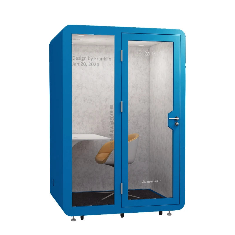 Capsule Office Miniature Modern Modular Soundproof Recording Booth for Office Building and Hotel Use