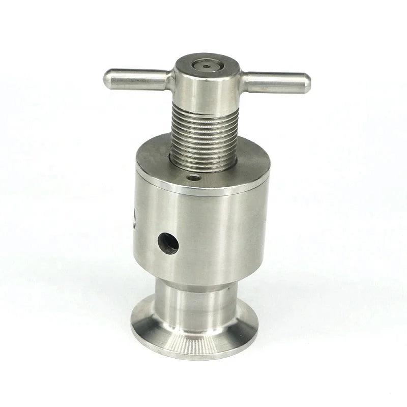 Aohoy Manual Adjustble Stainless Steel PRV Valve Hygienic Sanitary Food Grade Safety Relief PRV Valve