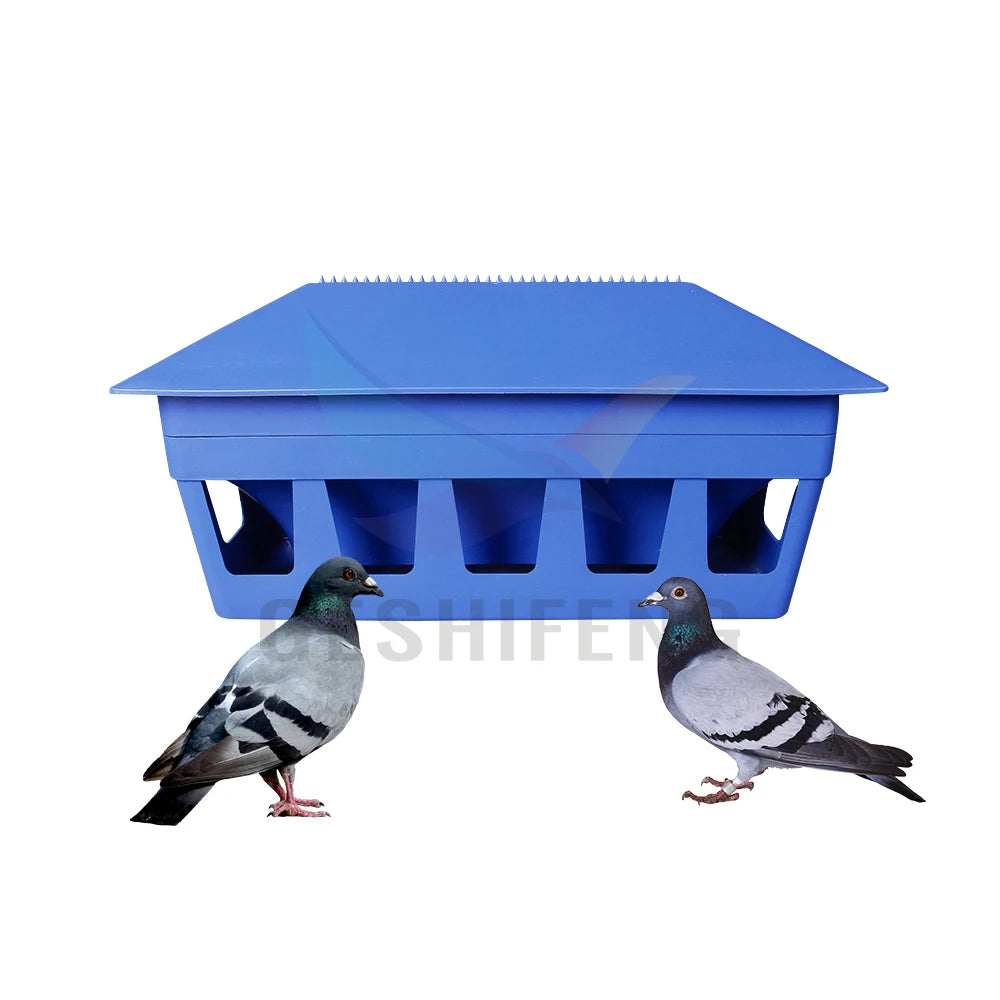 GSF G-201 Plastic Automatic Feeder for Feeding Watering Parrot Canary Pigeon Finch Toxic-Free Durable Sturdy Pigeon Feeder
