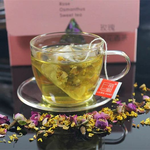 Customized Organic Natural Fragrance Rose Flower Osmanthus Tea for Remove Bad Breath