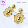 MEIZI JEWELRY Luxury 18k Gold Earrings Set for Women Designer Pearl Earrings for Wedding Bridal Children's Style Hot in Dubai