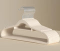 Flocking Hanger for Household Children's Clothes Seamless Non Slip Dry and Wet Dual-purpose