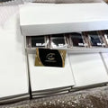 Premium Dark Soft Individual Matte Black Cashmere Colume Eyelash Extensions Lashes Extensions Volume Trays