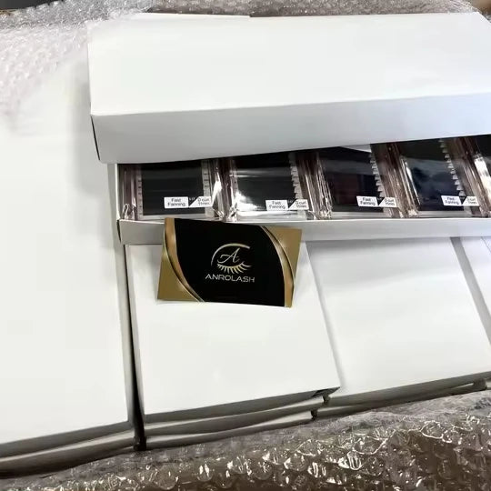 Premium Dark Soft Individual Matte Black Cashmere Colume Eyelash Extensions Lashes Extensions Volume Trays