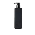 250ml Empty Square PET Flat Shoulder Black Clear Plastic Shower Gel Spray Bottle Empty Refillable Shampoo Pump Bottle