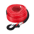 Easy-Hook Low-Shrink 10mm X 30m Winch Rope for Car and Truck Towing Portable Factory UHMWPE Material