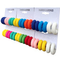 New Wholesale Popular Cc Jewelry Earrings Colorful Thread Candy Color Gentle Girly Vintage Hoop Earrings Set for Women MegaBDM