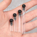 Wholesale 0.5ML1ml2ml3ML Perfume Essential Oil Sample Bottle Sample Glass Tube test Bottle Stopper Perfume Bottle