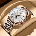 POEDAGAR Brand Mens Watches Top Business Waterproof Luminous Quartz Wristwatch Sport Steel Strap Date Clock Reloj Hombr