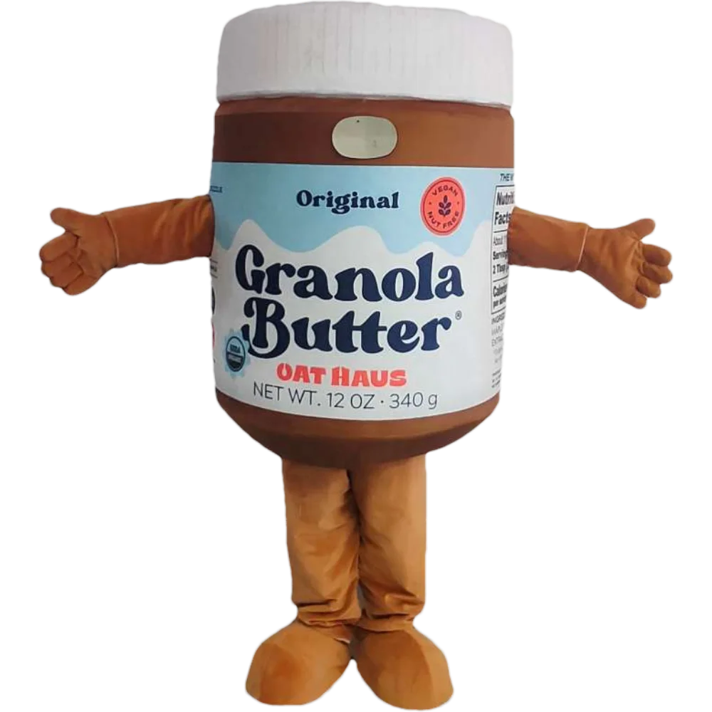 Custom Good Printing Jar Mascot Costume for Brand Show