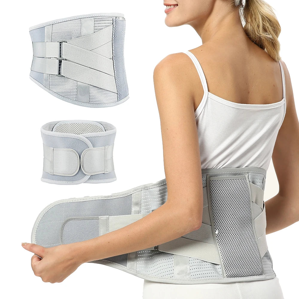 Runyi Medical Working Safety Medicated Double Pull Back Brace Lumbar Support Breathable Waist Support Professional Protection