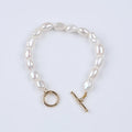Zhuji Wholesale 8-9mm Baroque Shape Freshwater Pearl Third Party Certified Vintage Bangles Jewelry