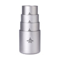 Camping Mug Titanium Double Wall Bushcraft  Insulated Mug Anti-scalding Outdoor Travel Coffee Mug Camping Accessories