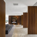 MUMU Eco Friendly Restaurant 3D Decorative Boards Interior Wood Slat Wall Panel for Decorative Cladding