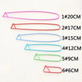 Wholesale Aluminum Knitting Tool Locking Stitch Markers Knitting Needle Clip Hook Stitch Markers for Making Sweater