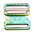 Factory Price 45mm Heavy Duty Zinc Alloy Belt Buckle  Tactical Quick Release Metal Buckle for Harness  Nylon Webbing Belt