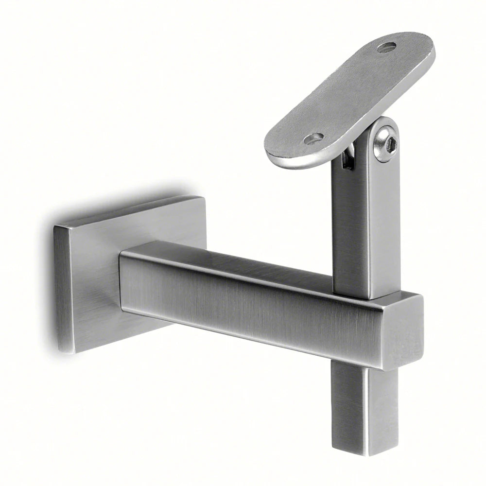 Modern Wall Mounted Adjustable Stainless Steel Handrail with Safety Design for Indoor Stairs and Bathrooms