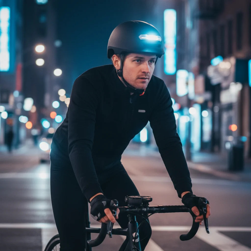 Wholesale Smart MTB With Led Signal Light Bike Helmet Al Voice Control with Controller Skating Bicycle Helmet