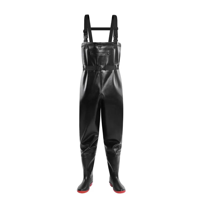 Hunting Waders Custom Oem Pvc Waterproof  Ready to Ship  Durable Fishing Waders Rubber Waders Fishing