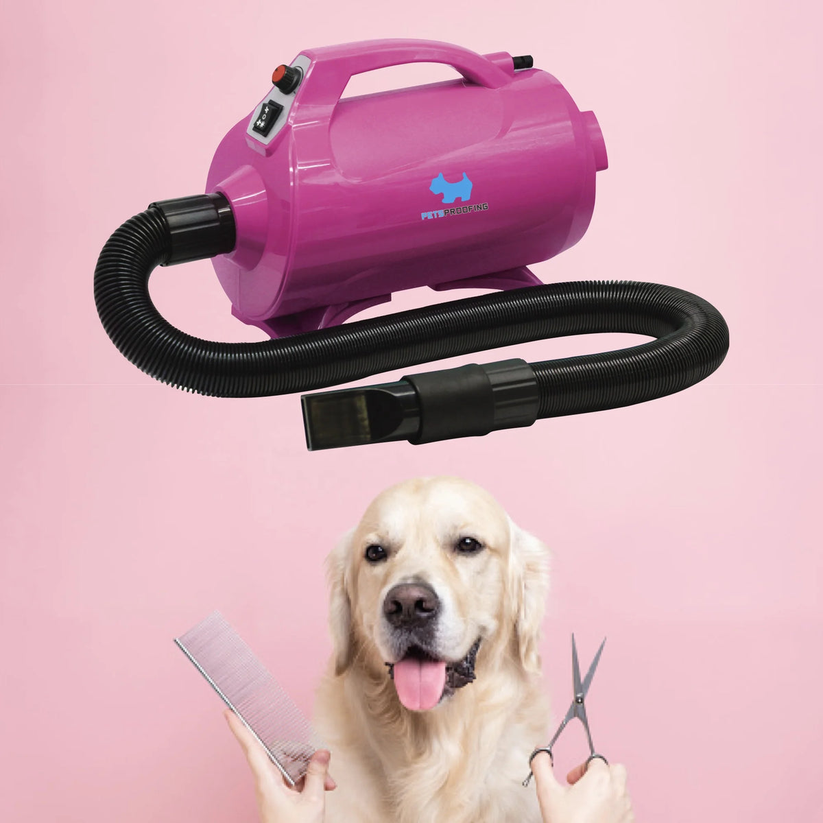 Portable Dog Water High Speed Blower High Power Mute Dog Hair Dryers Pet Grooming Dryer Machine Other Pet Products Blower Heater MegaBDM