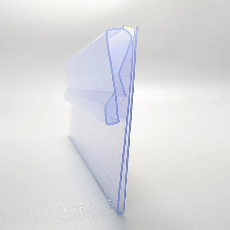 Supermarket Shelf Edge Plastic Strip  Customized Plastic Extruded Data Strip Label Retail Sign Holders