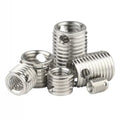 M3 - M16 Type 307 308 Stainless Steel 304 Self Tapping Inserts With Three Holes