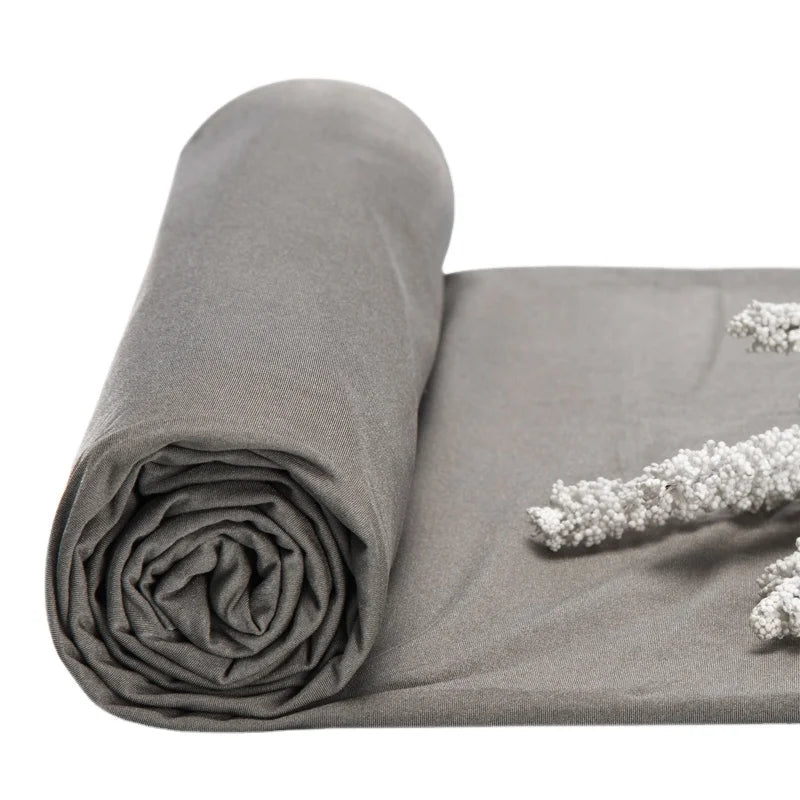 4-way Stretchy Spandex Conductive Antioxidant Emf Shielding Silver Coated Fabric