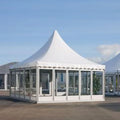26 X 26Ft Aluminum Alloy Outdoor Event Tent Luxury Glass Wall With Pvc Cover Waterproof