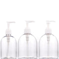 500ml Transparent PET Plastic Shampoo Pump Sprayer Bottle for Cosmetic Use MegaBDM