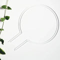 Hot Selling Round Clear Acrylic Plant Trellis Stake for Climbing Plants