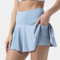 Tennis Skirts with Pockets New Style Women's Adult for Workout Yoga and Tennis Digital Print Spandex/Nylon 220g Custom Team Name