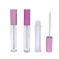 Luxury Pink Purple Thick Glitter Plastic Lip Gloss Tubes 3ml Wand Empty Sparkly Cosmetic Containers