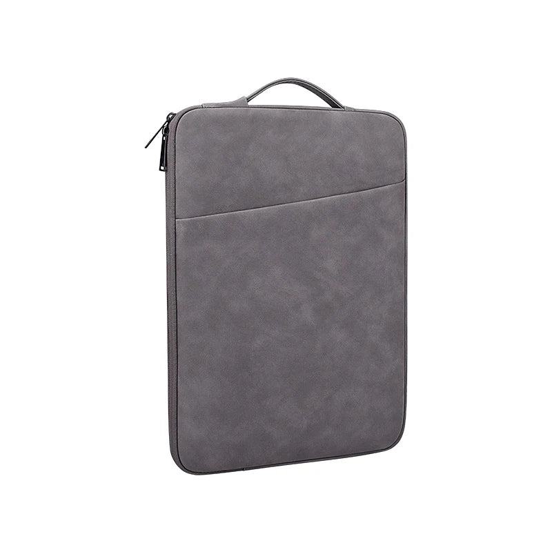Slim Waterproof PU Leather Laptop Sleeve Bag for Macbook Air Pro Omputer Notebook Cover case Sleeve Bag for Men Women