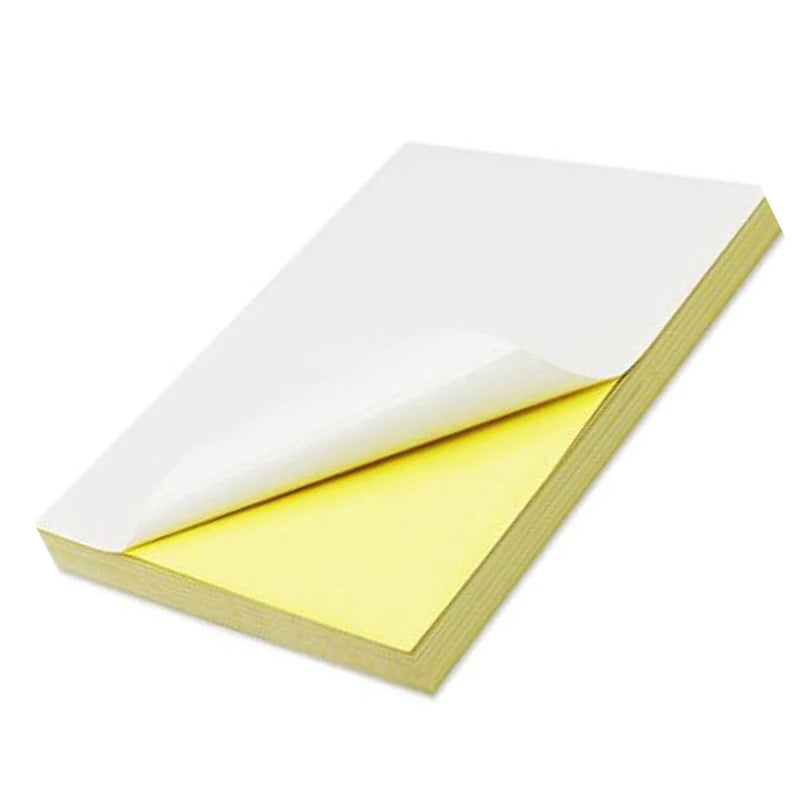 Waterproof Custom Self Adhesive Vinyl A4 Sheet Kiss Cut Sticker Label Print
