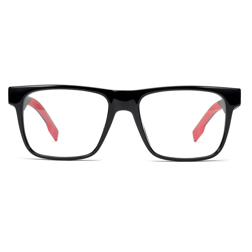 Injection Molded Sheet Metal Thick Frame Slanted Biking Sunglasses Handmade Acetate 55-18-150 Unisex Custom Brand OEM/ODM