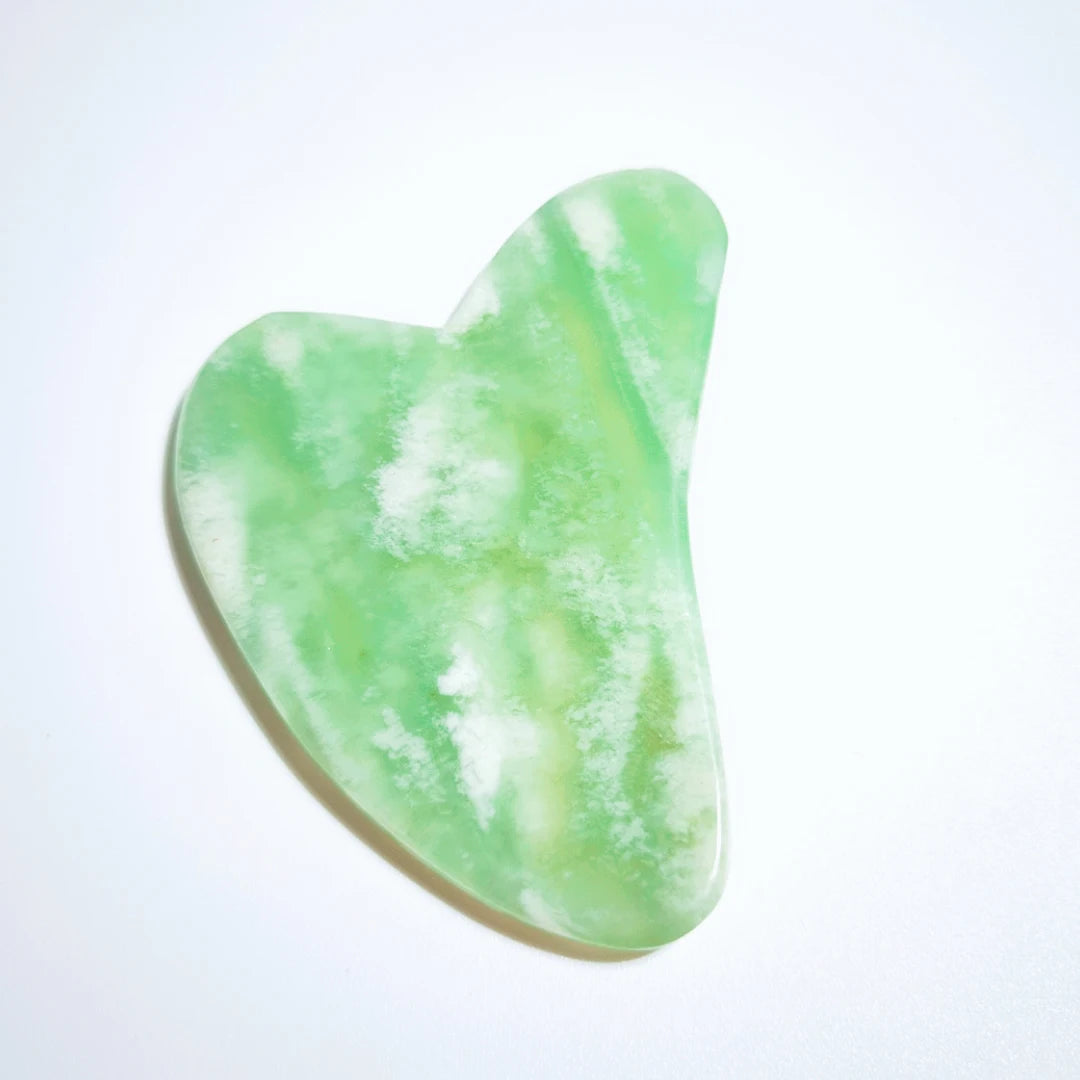 Hongzhuo Facial Gua Sha Hot Selling Scraping Massage Xiuyan Jade Guasha Board