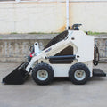 Mini Loader Skid Steer Loaders With Tracked Snow Blower Lawn Mower Breaker Hammer Earth-Moving Machinery Mini Skid Steer Loader