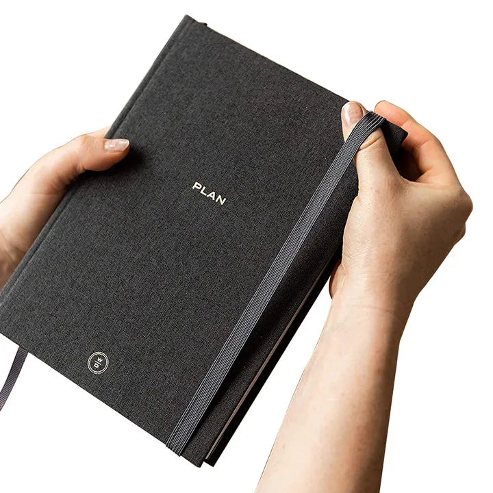 Custom A5 Notebook for Business Executives Luxury Linen Cloth Hardcover with Personalized Logo Printing Design