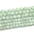 Wholesale Gemstone Beads NaturalGreen Angelite Angel Beads Green Larimar Loose Stone Bead for Jewelry Making 6mm 8mm 10mm 12mm