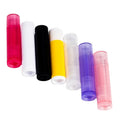 Lip Balm Container Private Label Lipstick clear White Black 4g 5g Plastic Lip Balm Tube
