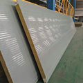 100mm Thermal Insulation Fireproof Soundproof Rock Wool Sandwich Panel Industrial Design Style Building Materials Roof Workshop
