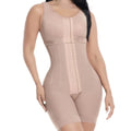 Women's Postpartum Corset One-Piece Button Design Cross-Border Crotchless Shapewear Firm Abdomen Butt Lifting Everyday Slimming