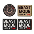 BEAST MODE  Embroidered Badge Patches Clothing Backpack Decoration