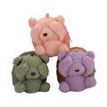 10cm Mini Toy Plush Teddy Bear Backpack Coin Purse Keychain Wallet Card Holder Fashion Stuffed Animal Toys Teddy Bear Keychains
