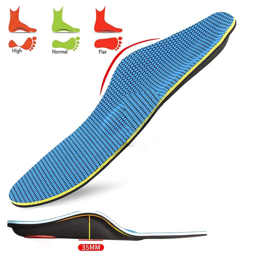 Orthotics Plantar Fasciitis Arch Support Insoles Shoe Inserts for Maximum Support/All-Day Shock Absorption/Designed for W&M