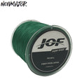 JOF 500m 8-Strand 22-200lb Carp Fishing Wire PE Braided Multifilament Fishing Line Floating Line for Stream Fishing